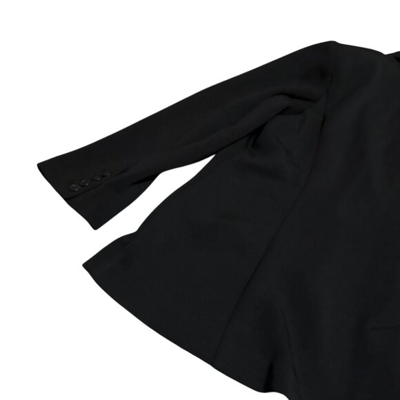 Lane Bryant Journey Black Blazer Button-Down Scuba Stretch Plus Size 22 Women's - Picture 11 of 14